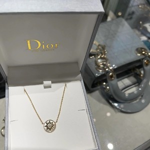 正品代购Dior/迪奥新款女士CD字母项链八芒星幸运罗盘系列锁骨链
