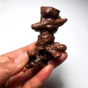 天然埃及黑金刚石 预言石 能量石褐铁矿原石