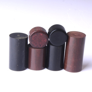 日本进口烟嘴料笔 硫化硬橡胶棒 黑色 坎伯兰 1厘米起售