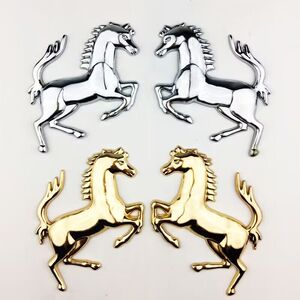 法拉利兰博基尼宝马千里马车标贴汽车个性3d改装立标贴后尾标车贴