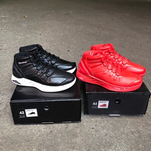 纯原冬款阿玛鲁amarue全真牛皮高帮篮球鞋休闲男鞋加碳板保暖加棉