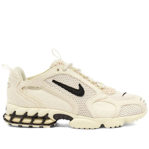 nike air zoom stussy 耐克联名米白老爹鞋男女跑步鞋 cq5486-200