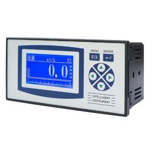 智能液晶流量积算仪温压补偿流量表显示仪485通讯信号输出4-20mA