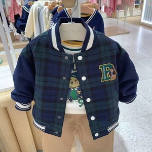 韩国童装原D三标齐全春款男女童棒球服夹克衫内衬外套TKJJ231201K