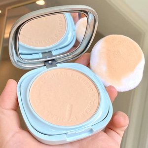 蕾琪防晒粉饼控油持久定妆防水不脱妆干湿两用