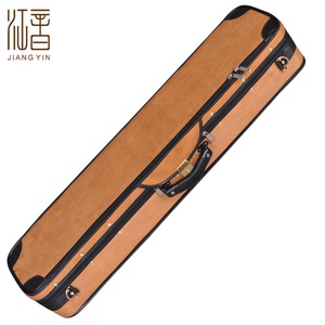 江音牌鹿皮绒二胡盒可调节背带手提二胡盒手感舒适琴盒