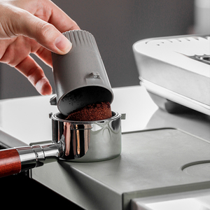 ABS接粉杯58mm通用意式咖啡机手柄接粉器咖啡闻香杯EK43称豆杯
