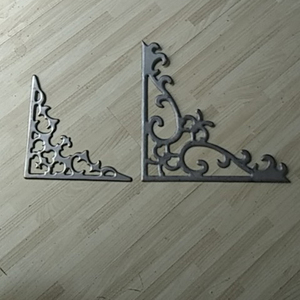 铁艺框角花 大门角花 装饰角花 冲压铁皮角花 铁艺门配件