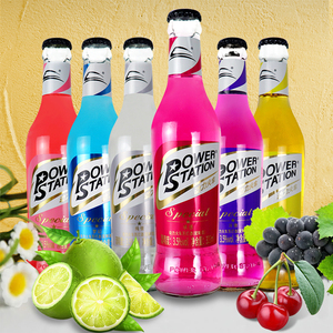 动力火车鸡尾酒预调酒基酒套装洋酒诱惑300ml*24瓶装整箱苏打酒