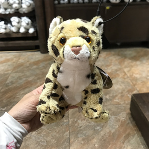 广州长隆纪念品动物园礼物伴手礼玩具猎豹毛绒公仔美洲豹玩偶娃娃