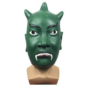 钟馗天师神话头套面具 化妆舞会恐怖影视头饰 万圣节派对恶搞道具