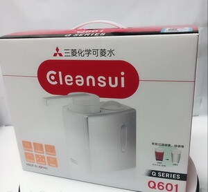 日本三菱化学可菱水q602台上型q601净水器含qc0628p滤芯