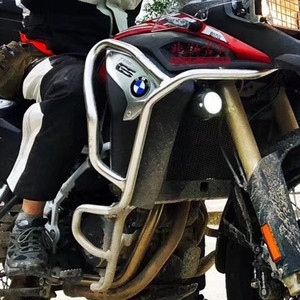 gsadv冒险适用宝马f800gsadv摩托车保险杠不锈钢护杠发动机改装