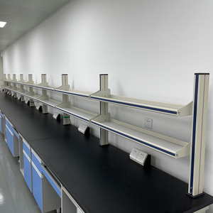 实验室试验室化验室实验台工作台  边台铝玻试剂架置物架子