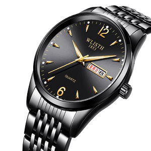 沃力仕男士手表时尚日历夜光防水石英非机械指针式电子表学生s946