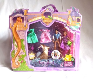 Disney迪士尼迷你长发公主与王子T7566芭比娃娃 过家家玩具礼袋