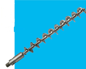 送料丝杆丝杠大型粗螺旋轴绞龙计量螺杆丝杆不锈钢输送杆传送杆