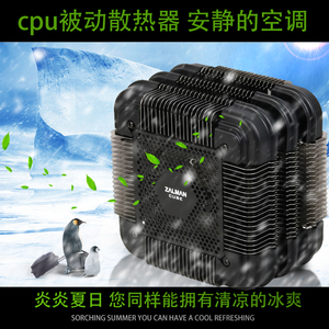 10热管风冷散热器 cpu 风扇台式机无风扇扎曼ZALMAN FX100 散热器