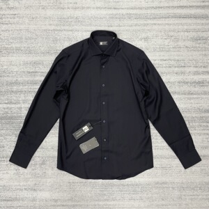 意大利ermenegildo zegna 杰尼亚tm系列衬衫 羊毛面料 深藏蓝