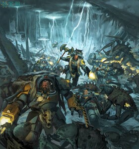 宝箱战锤40k 太空野狼9版圣典分册 codex space wolves