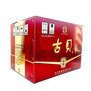 古贝春珍藏42度,浓香型500ml*6瓶红色整箱,量大优惠!