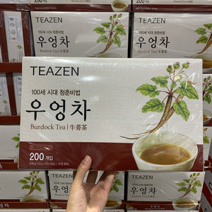 苏州开市客costco代购 韩国进口TEAZEN 牛蒡茶 代用茶 茶包200袋