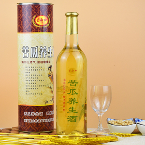 新疆沙湾雪水坊苦瓜养生酒50度白酒750毫升2015年纯粮食固态发酵