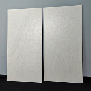 日式米白砂岩仿石灰石纹颗粒墙漆瓷砖卫生间客厅阳台防滑通体瓷砖