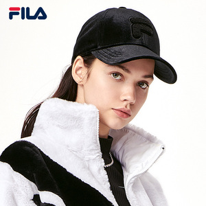 fila斐乐官方女子棒球帽冬季新款经典logo鸭舌帽时尚休闲遮阳