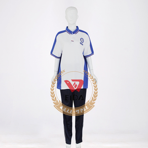 青岛十九中 19中 夏季校服2021级 青春短袖时尚学生装休闲活力