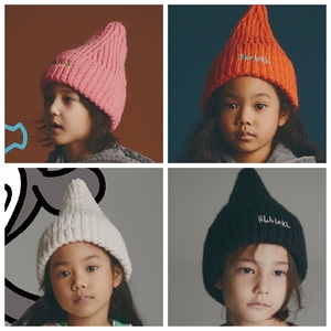 现货 blablakia 22秋冬 儿童针织毛线帽精灵帽尖尖帽