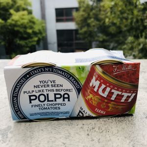 mutti polpa finely chopped tomatoes穆蒂碎番茄罐头420g