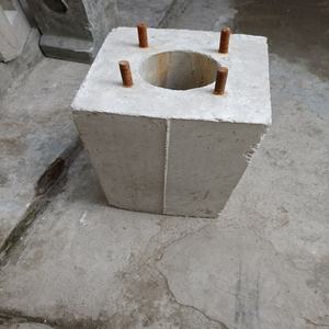光伏水泥底座监i控路灯杆水泥基础水泥墩子监控杆水泥墩固定底座
