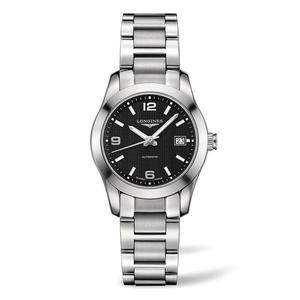特价浪琴瑞士原装手表康铂系列时尚机械女表钢带L2.285.4.56.6