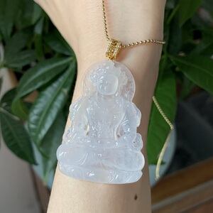 逸之璟珠宝旗舰店天猫传承孤品 缅甸老坑天然a货翡翠玉石挂件冰种高