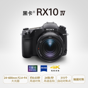 Sony/索尼 DSC-RX10M4 超长焦旗舰黑卡 高速连拍  RX10 IV