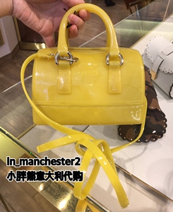 FURLA/芙拉 经典CANDY糖果/果冻mini水桶手提单肩斜跨女包 正品