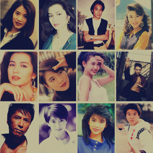 港风电影明星海报挂画80年代旧画李连杰邱淑贞袁咏仪钟楚红李嘉欣