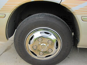 江淮宝斯通晶马福尊轮盖广汽考斯特v 6中巴客车不锈钢轮毂盖轮罩