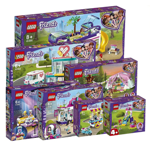 正品lego乐高积木好朋友系列41395友谊巴士41394 41393  41391