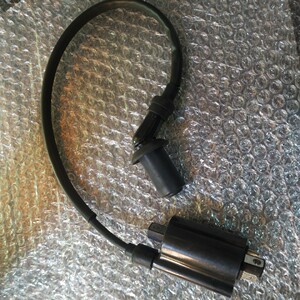 适用国4电喷踏板车摩托车100 125 150 电喷车高压包带电阻火嘴帽