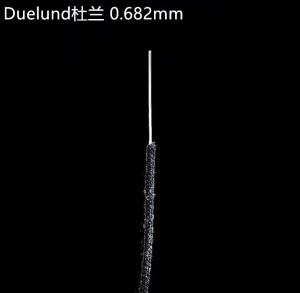 丹麦原装duelund杜兰 线径0.682mm 5n金银合金油浸真丝编织线