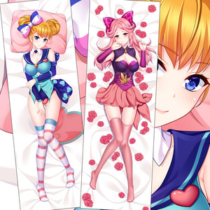 动漫抱枕宅男h绅士王者荣耀等身大乔小乔孙尚香二次元h周边