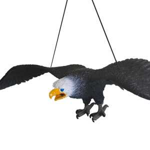 赶鸟驱鸟神器吓鸟家用阳台果园菜园户外防鸟仿真老鹰模型软胶大雕