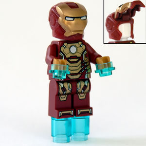 绝版乐高lego超级英雄玩具人仔杀肉复仇者联盟 76007钢铁侠mk42
