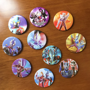 赛罗奥特曼徽章胸章胸针牌别针奖章勋章校徽饰品儿童男孩女孩玩具