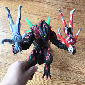 终极贝利亚 奥特曼 玩具 可动大号软胶人偶模型 变形闪光玩偶怪兽