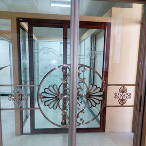 8mm-12mm厚中空玻璃门饰花立体门花 推拉门铝合金门装饰花