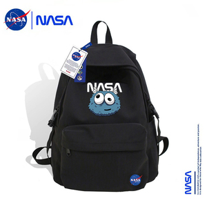 美国潮牌NASA联名双肩包女初中高中学生书包男休闲大容量电脑背包
