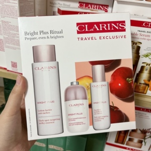 【现货】娇韵诗clarins 22年新款 美白三件套 小瓷瓶 牛奶水